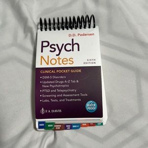 Psych notes pocket guide-sixth edition
